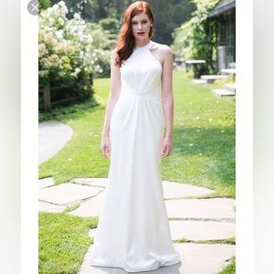 New silk wedding dress Desiree Hartsock